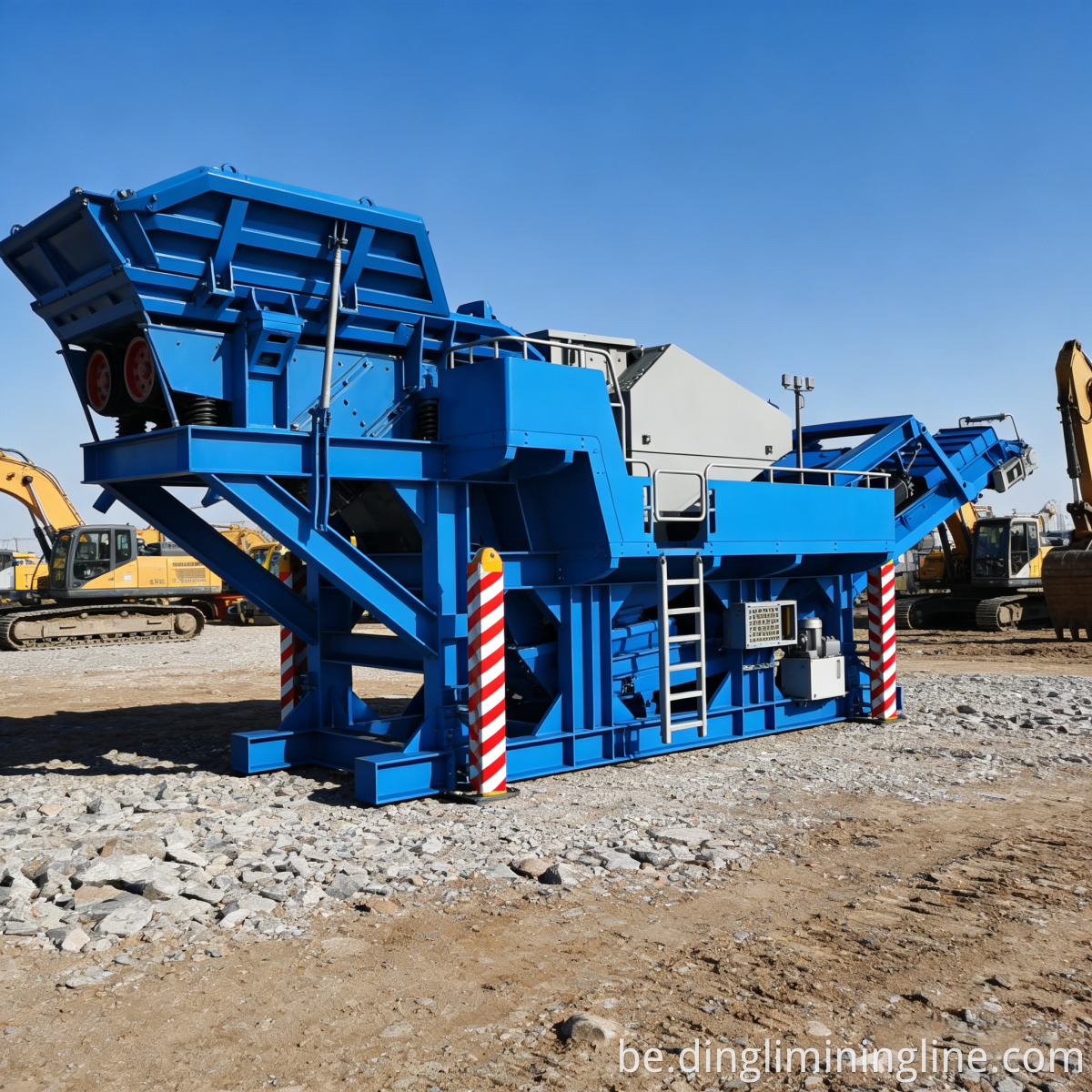 Portable Jaw Crushing Plant